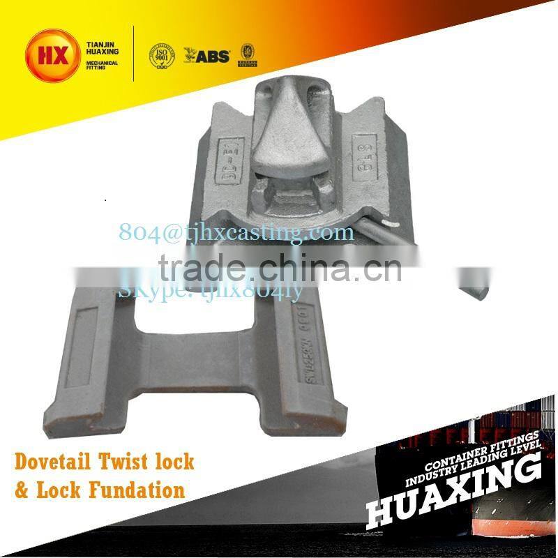 EU version heavy duty container truck twist lock