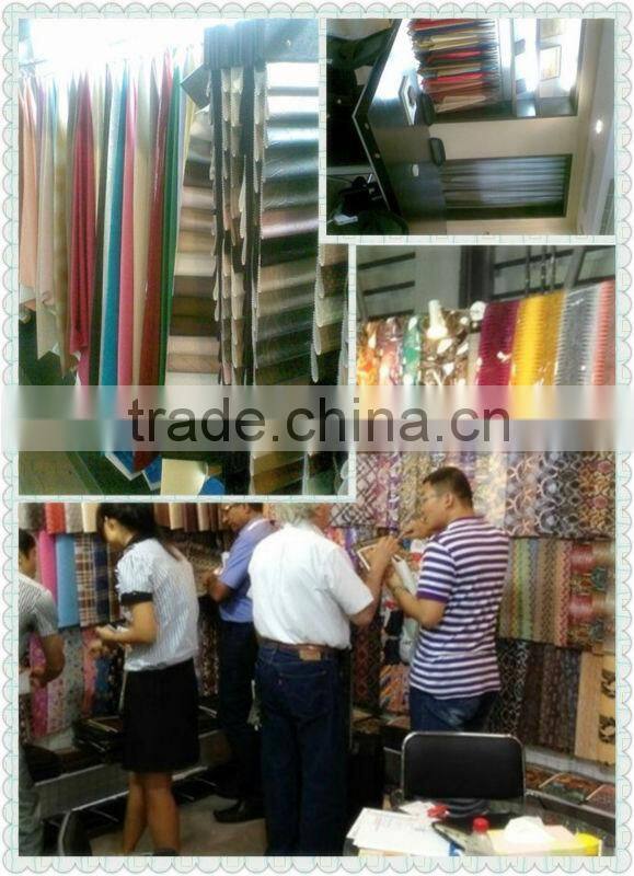 shinning synthetic pvc fancy leather for decoration