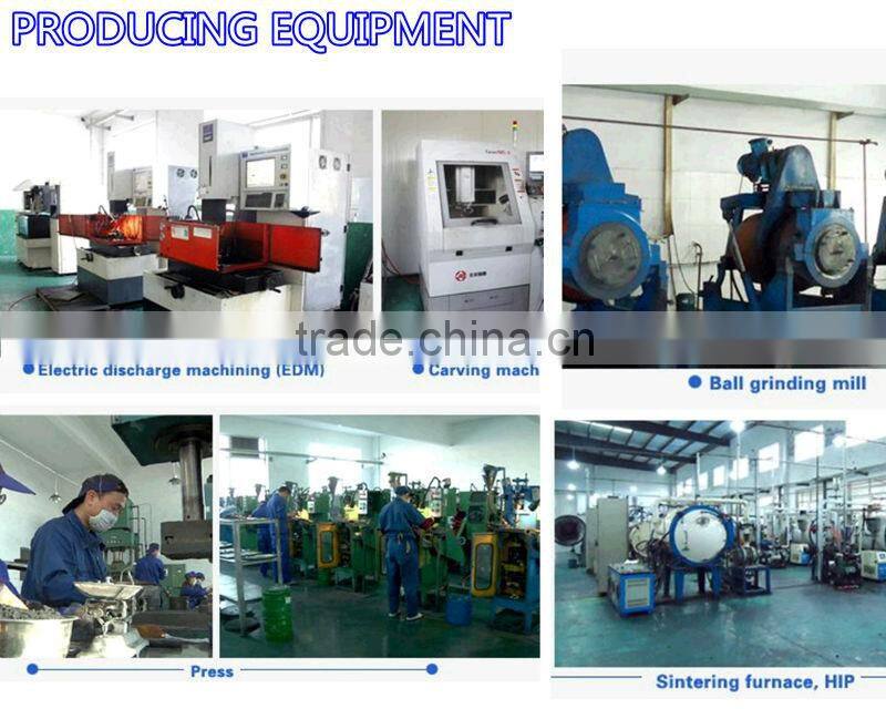 customizable sintered carbide cutter tips for cutting tools