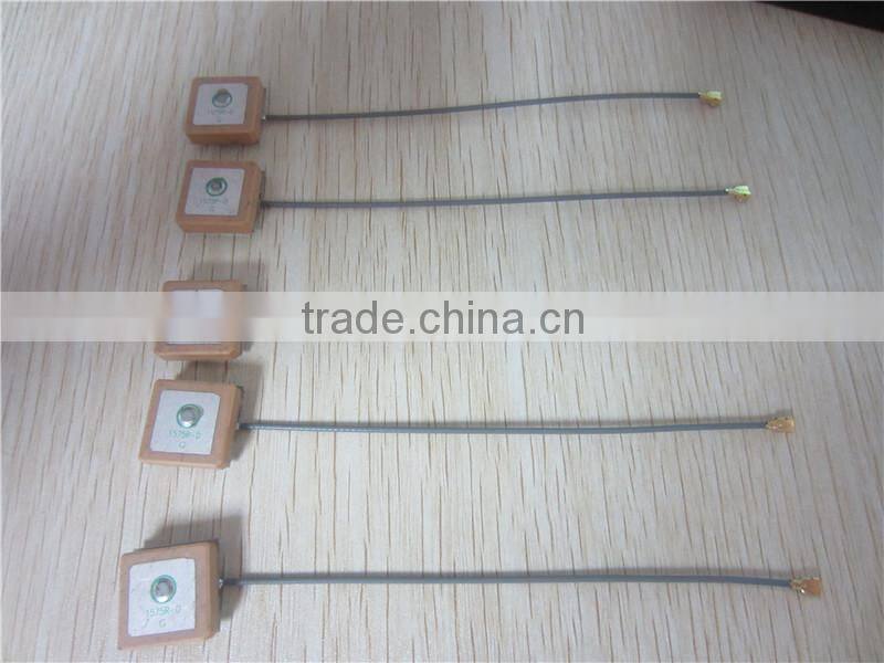 15*15mm GPS active internal antenna 28DBI high gain Navigation aerial booster with ipex plug