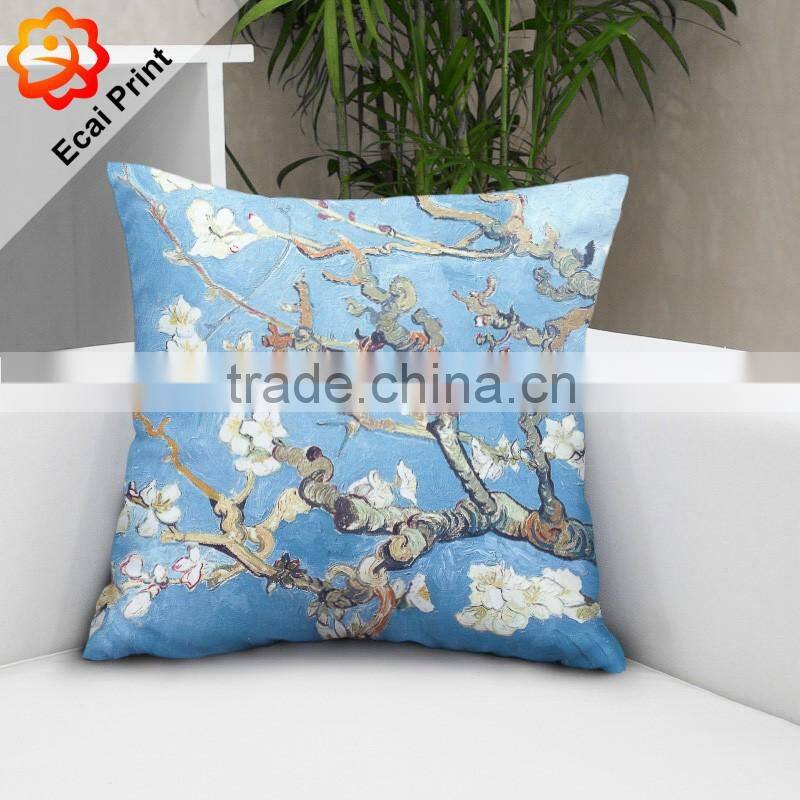 2016 colourful good-looking heat transfer Cushion with pattern