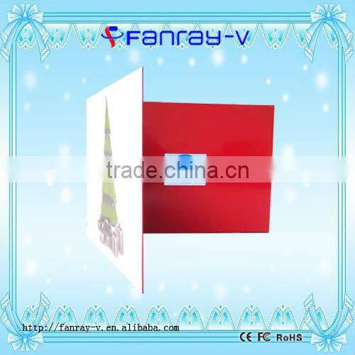 2015 innovative 2.4" customized video businesss card, small video name card