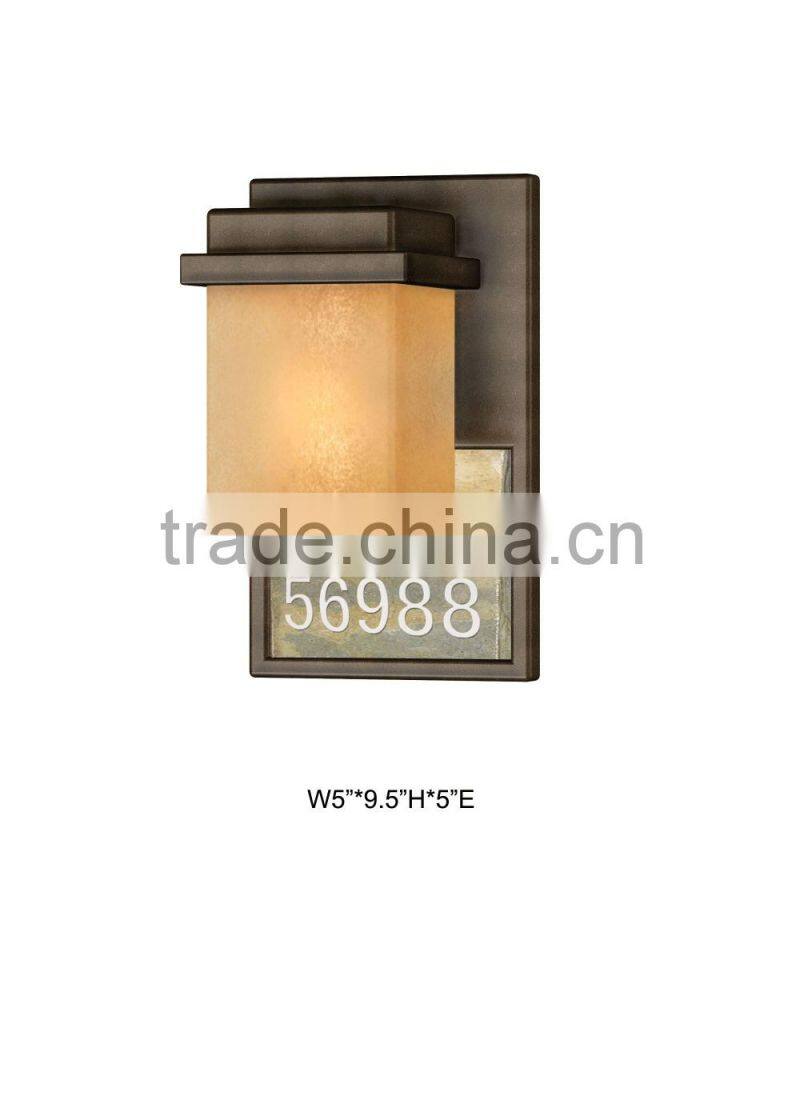 2014 Energy saving metal lantern outdoor lamp/wall lamp