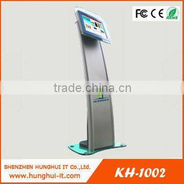 Multifunction Free Standing Kiosks, Input / Out Interactive Information Kiosk