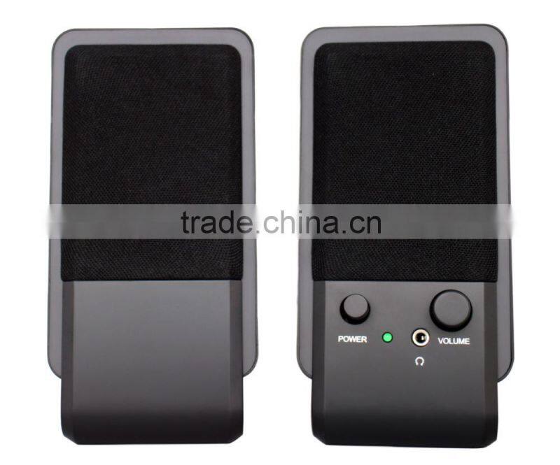 2.0 professional audio usb player, computer speaker