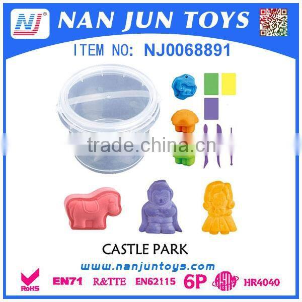 Whosale toys DIY sand mars soft color play sand toy