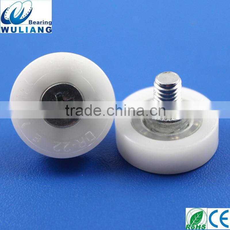 Best selling nylon ball bearing drawer rollers with competetive price and good quality