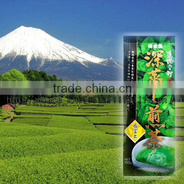 Made in japan high quality deep-steamed green tea price per kg for health