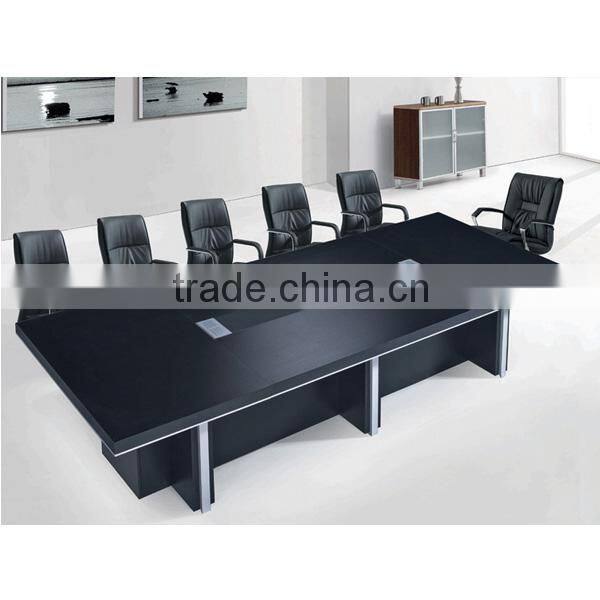 Quality Finishing 2.4m Oak Meeting Table