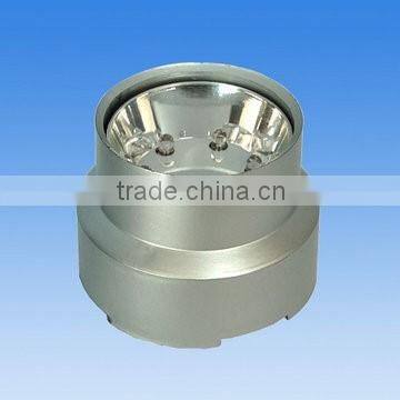 Crystal transparent octagon led base with power supply