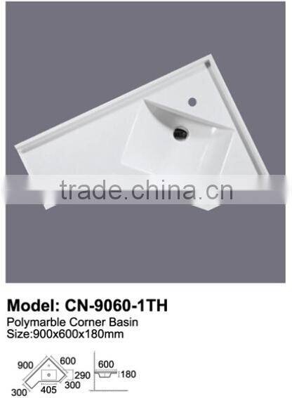 composite acrylic wash basin