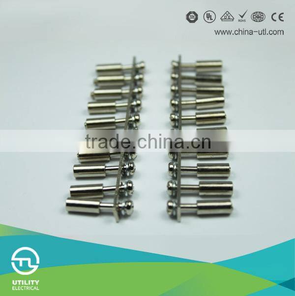 UTL Din-rail Terminal Block Central Adaptor Screw head with Insulated Ring
