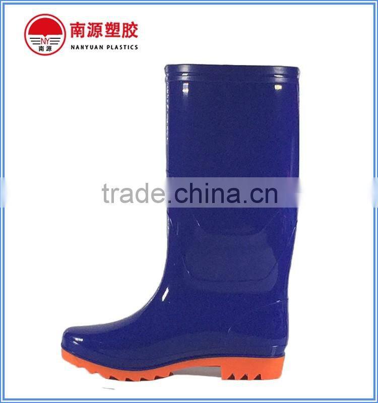 Custom color style PVC rain boots manufacturer
