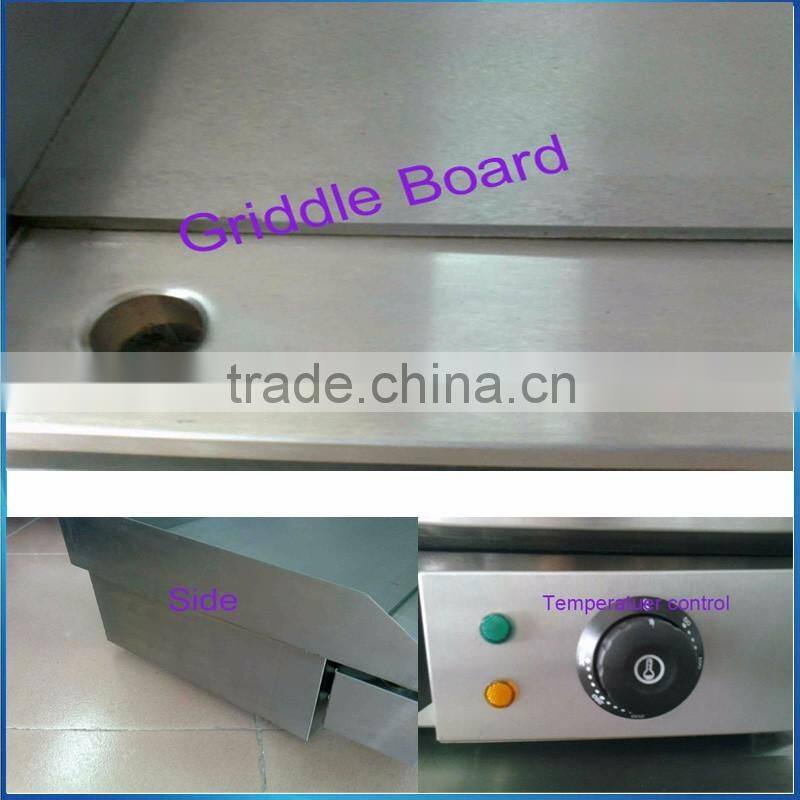 commercial electric griddle with CE