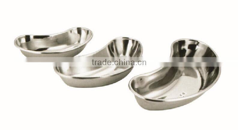MK03-723 Hospital Surgical Medical Stainless Steel Medical Hollow Ware Instruments Deep Kindney Shape Plate