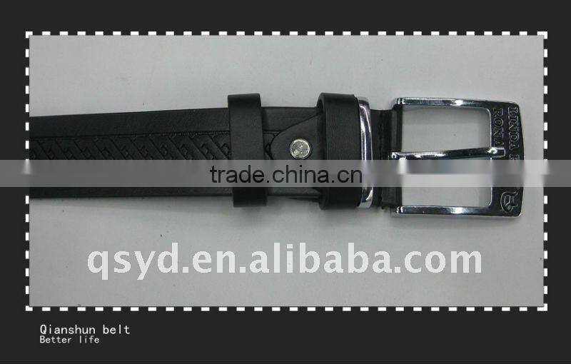 Black PU Leather Man New Model Belt