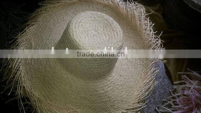 2015 most popular creative Best sell japan paper straw hat body with holes