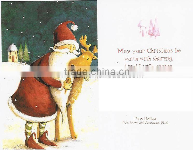 2016 handmade Christmas card 2016 greeting card designs