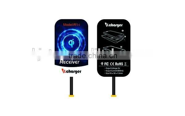 KJstar Magnetic Qi Standard Mobile Phone Wireless Charger Receiver