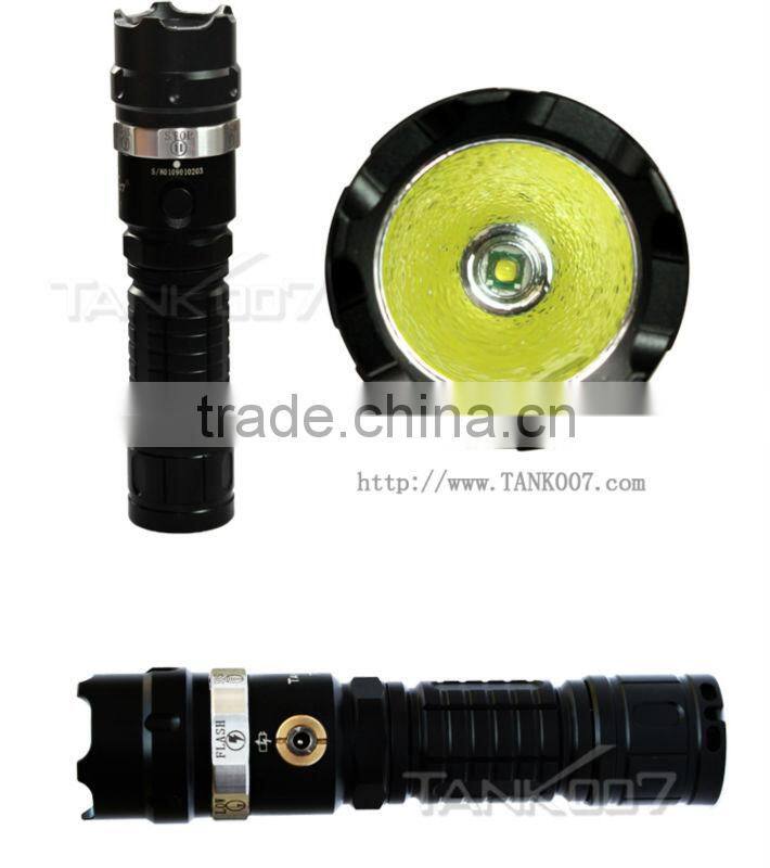 small powerful led torch police brand torch rechargeable police torch light