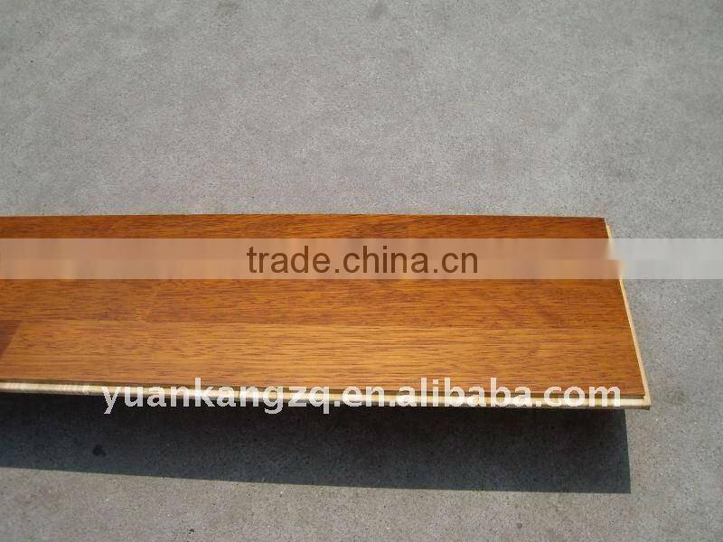 Merbau three layers grade AB,ABC,CD engineered flooring