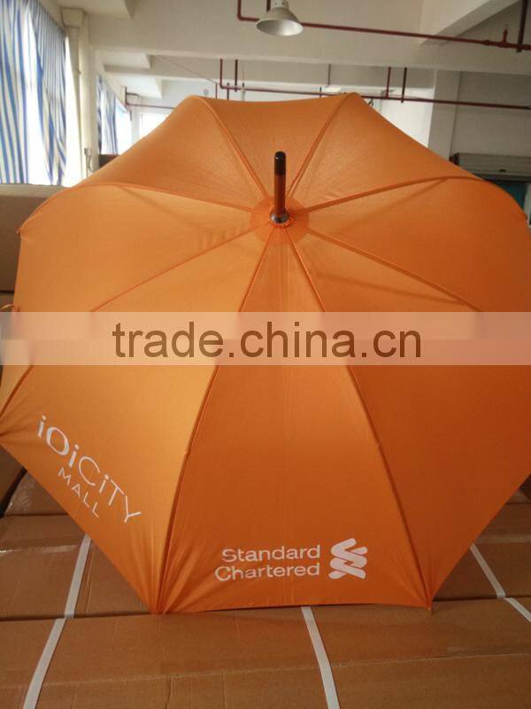 23"*8K Wooden Umbrella with Matching Pouch