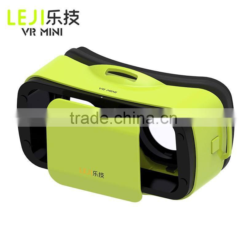 Hot VR Box Mini VR Virtual Reality 3D Glasses For 3.5 - 6.0 inch Smart phone+Bluetooth Controller Optional