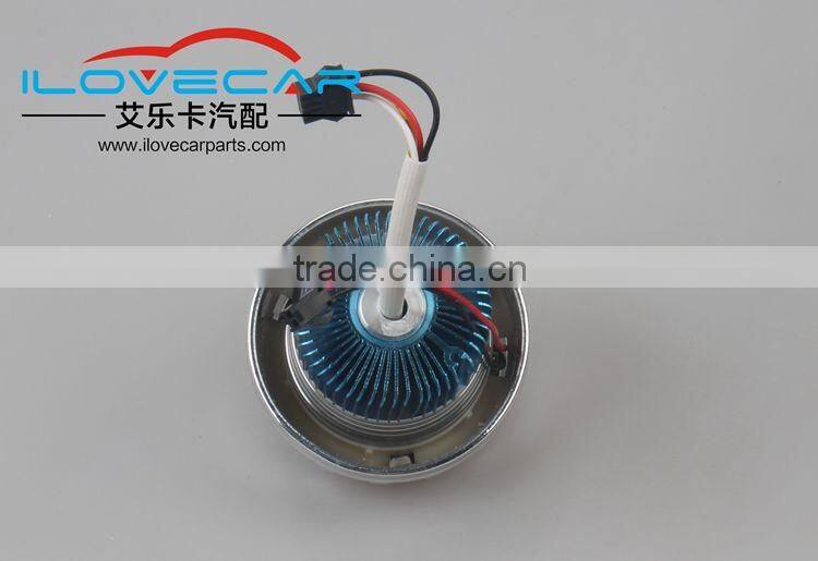 Wholesale price motorcycle Headlight kit, LED projector lens with cloorful angel eyes