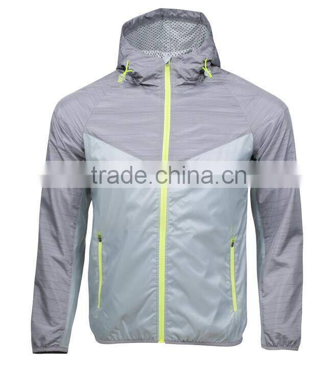 Men's wear reflective movement jacket