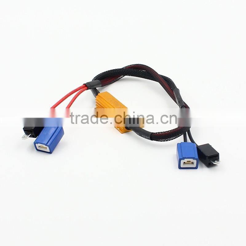 H1/H3 LED Fog Light DRL Driving Light Canbus 50W Load Resistor Wiring Canceller Canbus ERROR FREE Decoders Wirings