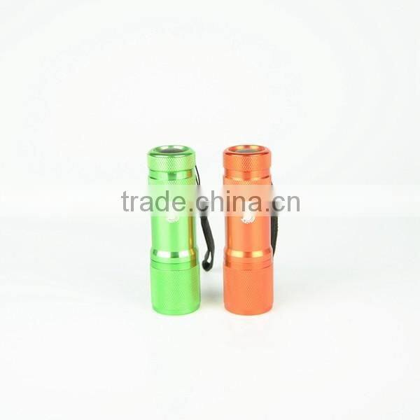 new arrival High efficiency colorful mini LED Torch flashlight