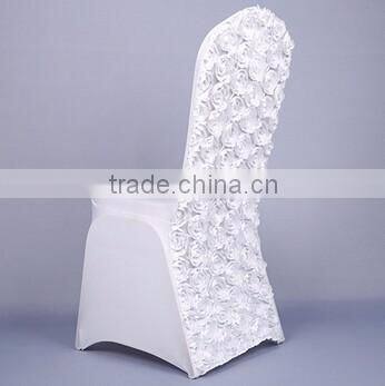 2016 Newest Design Spandex Chair Cover Wedding Used Rose Chair Covers