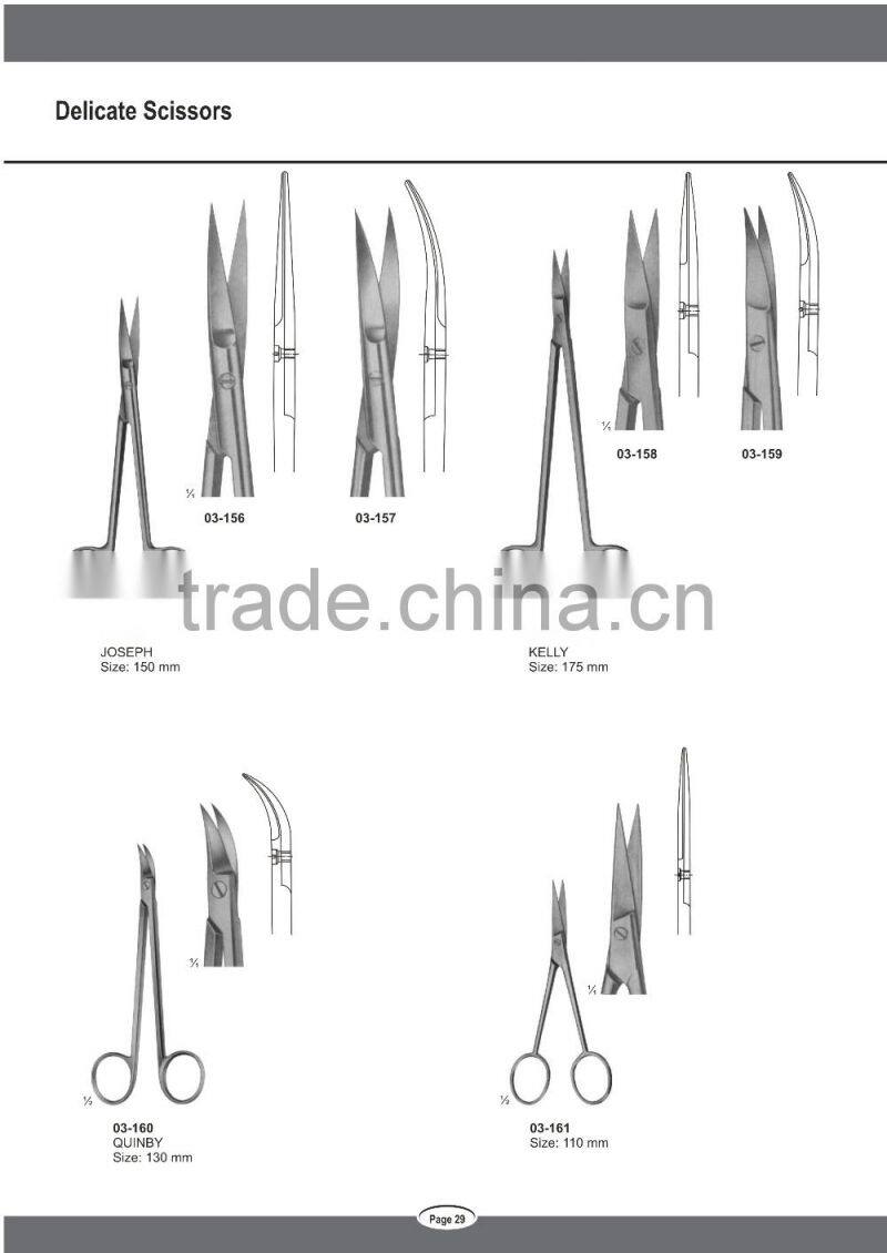 Surgical Delicate STEVENS METZENBAUM RAGNELL Scissors Medical Instruments