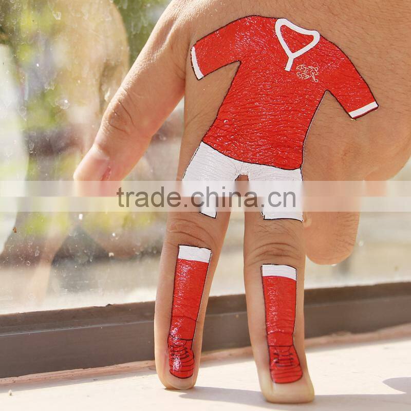 Custom Country Flag Temporary Tattoo Sticker, Sporting Game Small Face American Flag Tattoos