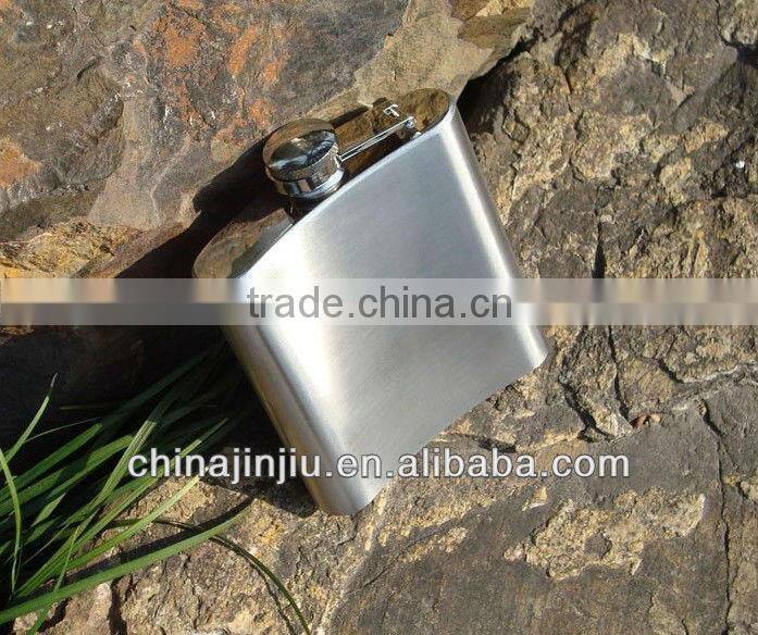 Bule Diamond pocket flask stainless steel