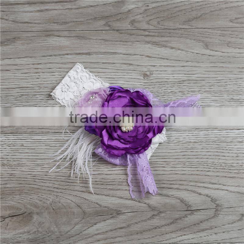 wholesale cheap cute girls headband baby headband best seller baby girl satin bow knot soft headband
