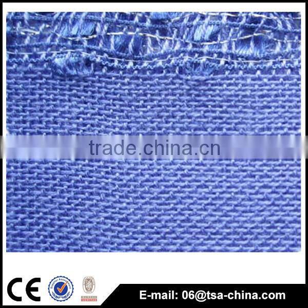 popular new design purple color Ladder yarn knitted scarf