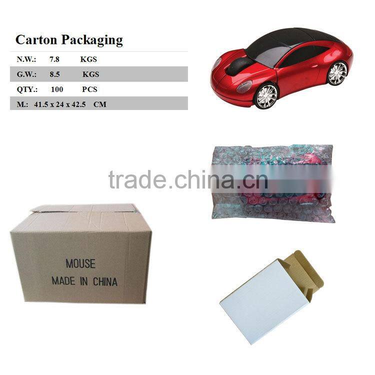 Stock Promotion Gift Computer PC Wireless Mouse Car