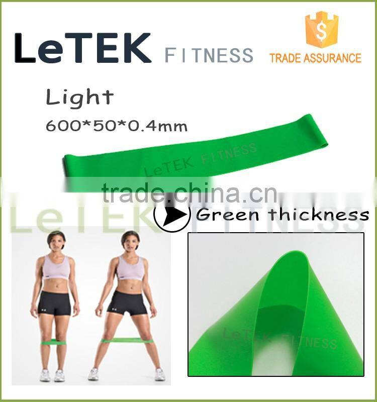 Best Resistance Bands - 4 Loop Fitness Bands Set - Exercise Resistance Loop Bands - Exercise Bands For Legs And Arms - Physical