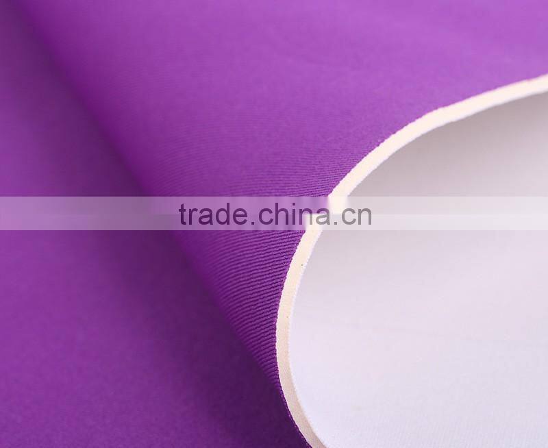 WATERPROOF NEOPRENE FABRIC NYLON AND LYCRA MATERIAL