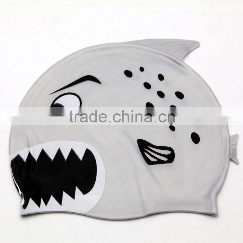 Shark swimming caps,swimming pool caps,Lovely swimming cap