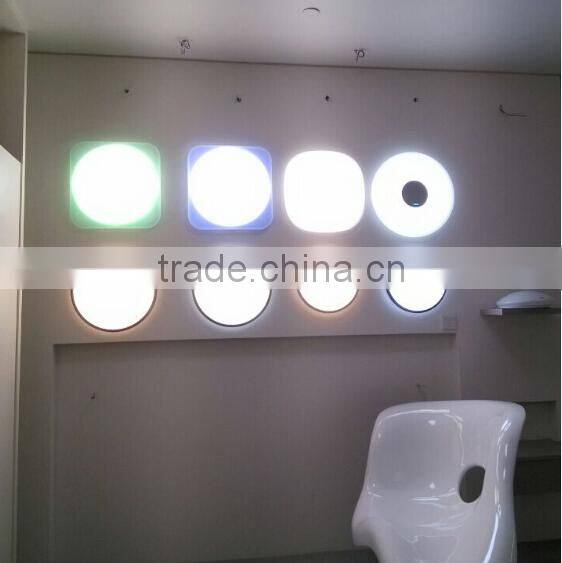 Round 19w cool white 510*65mm White Lampshade led indoor led ceiling mount light