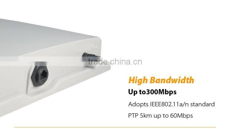 7km 5GHz Outdoor Audio Video Transmitter and Receiver CPE