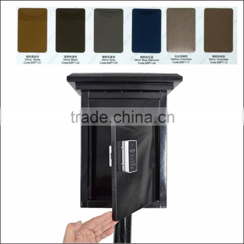 China Wholesale Market Custom Box Standing Electronic Parcel Mailbox
