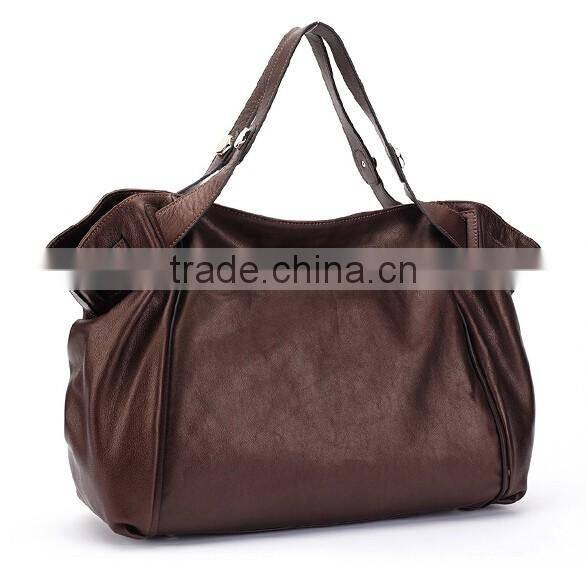 Fashion genuine leather wholesale handbag brand online shop