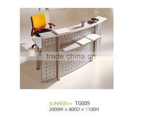 TG009 fashionable office reception furniture reception desks design