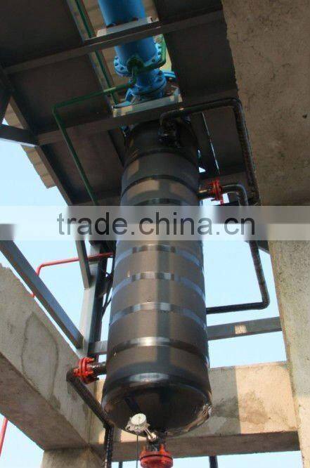 waste engine oil recycling vacumm distillation Base oil purfier system