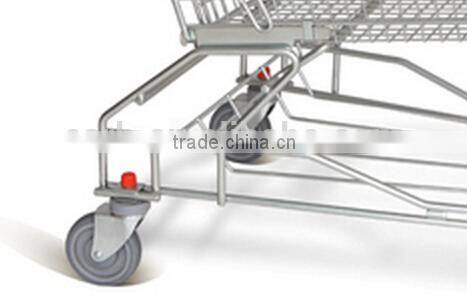 RH-SA210 210L 1040*585*1040mm 5''PU Wheel Unfolding Asia Shopping Cart