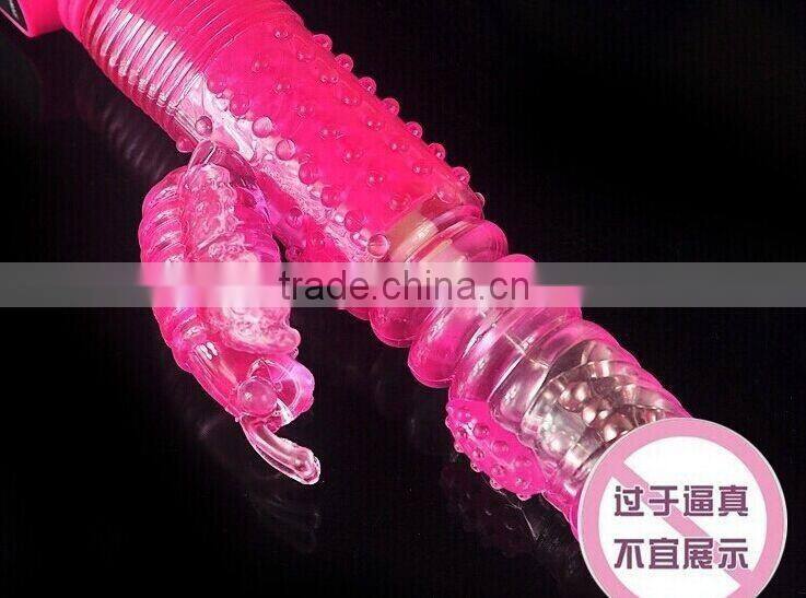 Automatic stretch sex electric vibrators butterfly rotation Magbeads vibrating rubber penis adult sex toys dildo vibrater