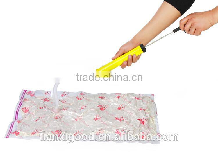 wholesale hot sell vacuum compressed bag for clothesduvetsmattress
